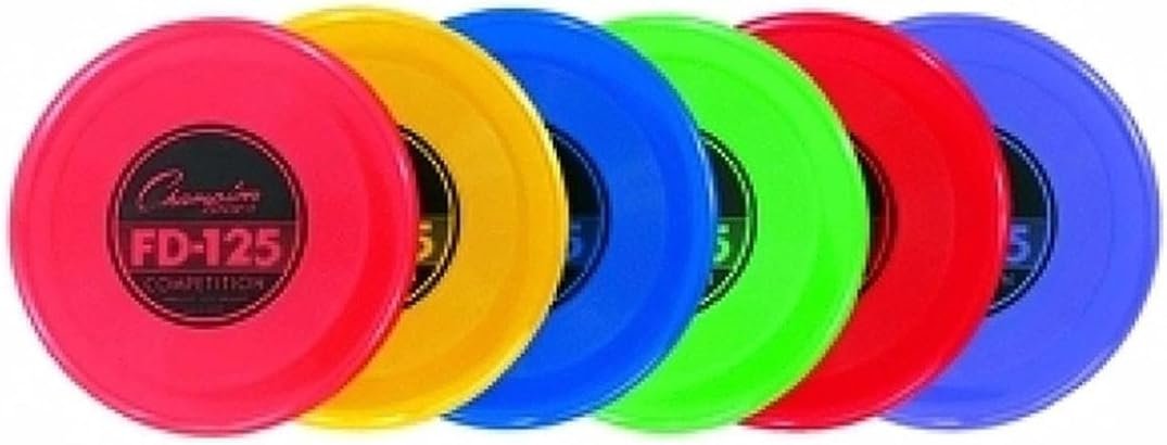 Champion Sports Competition Plastic Discs, Assorted Color