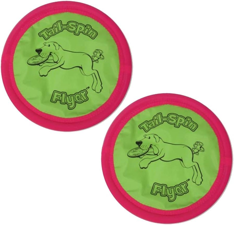 Booda Tail-Spin Flyer, 12-Inch – 2 Pack