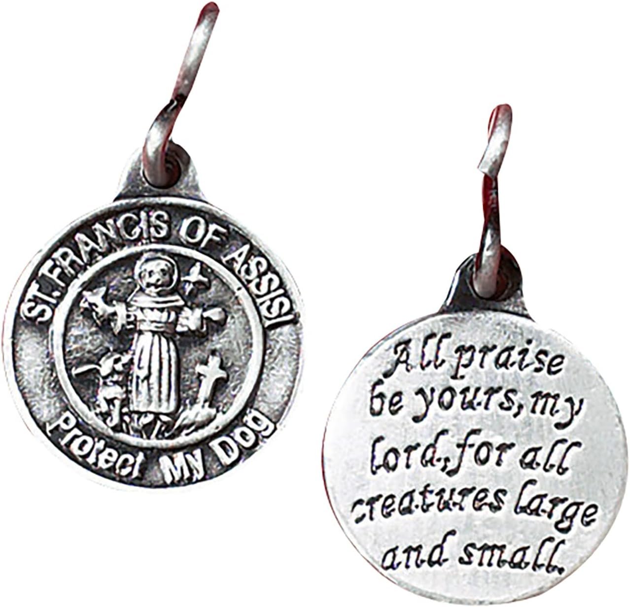 CBC Group Sacred Traditions – Pewter St Francis Pet Tag/Medal, Dog