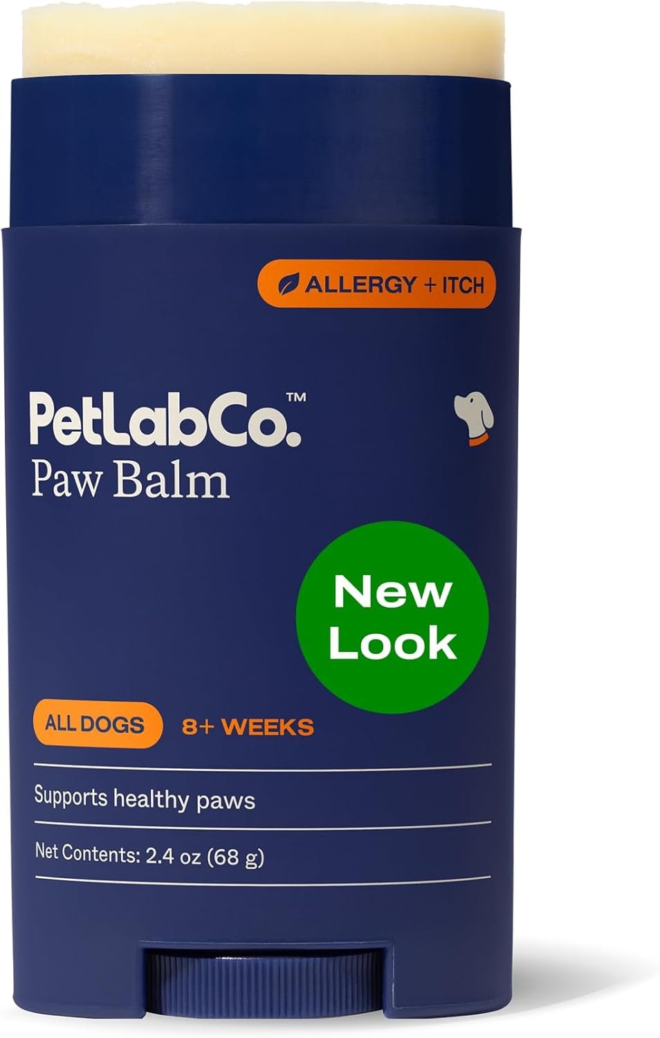 PetLab Co. Paw Balm – Moisturizing Dog Paw Care for Dry Cracked Pads, Supports and Softens Skin, Easy-to-Apply Wax, 2.4 Ounce