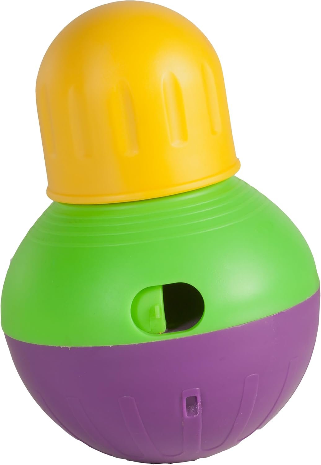 StarMark Bob-A-Lot Interactive Dog Toy, Small, Green (SMBALS)