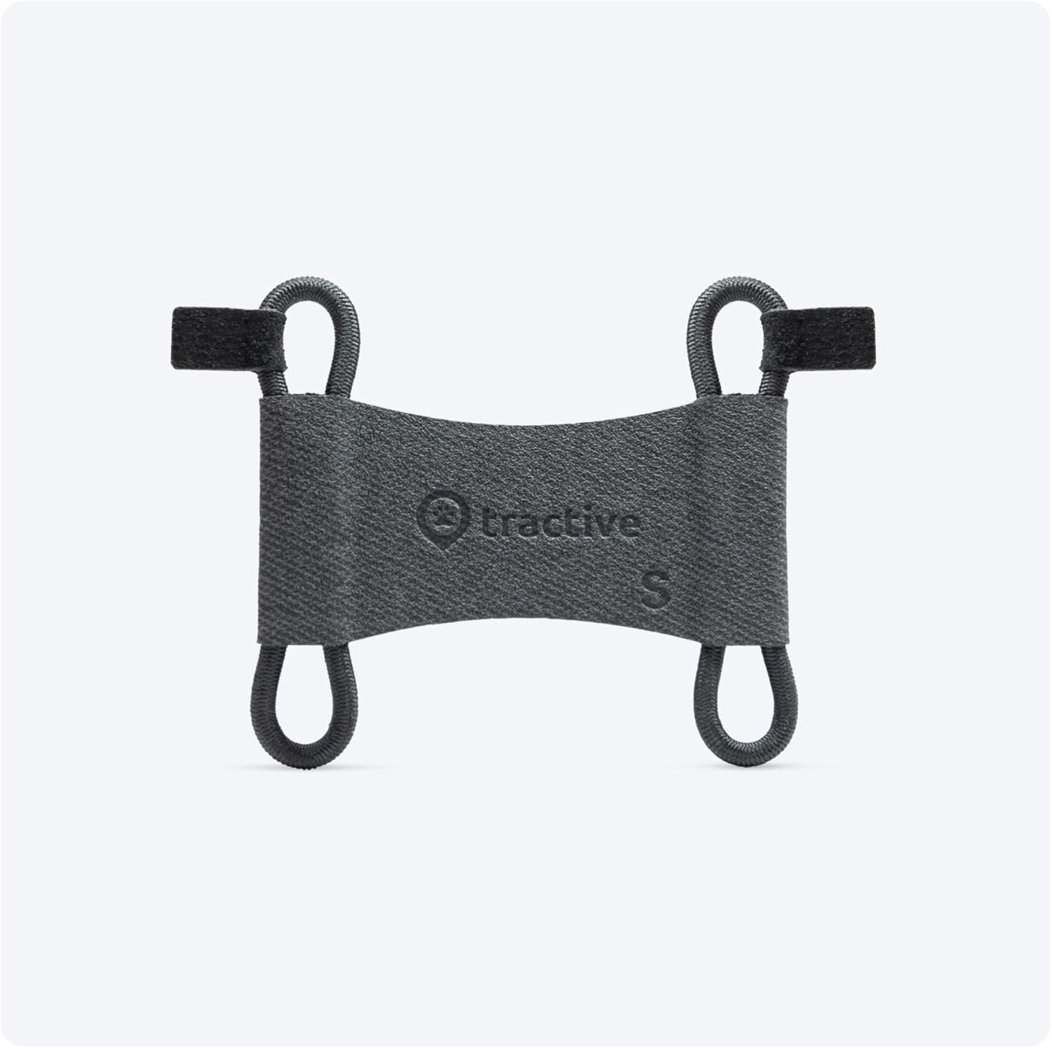 Tractive Fabric Clip Mount x2 for Tractive Dog 6 GPS Tracker (Black) – Small
