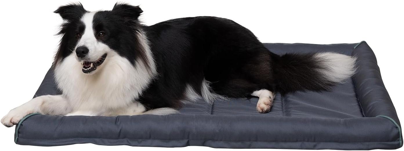 BALANCE Oxford Dog Bed for Large Dogs, Waterproof Dogs Crates Pad Outdoor Dog Crate Mat, Wipe Clean & Easy Rinse, 36 inch