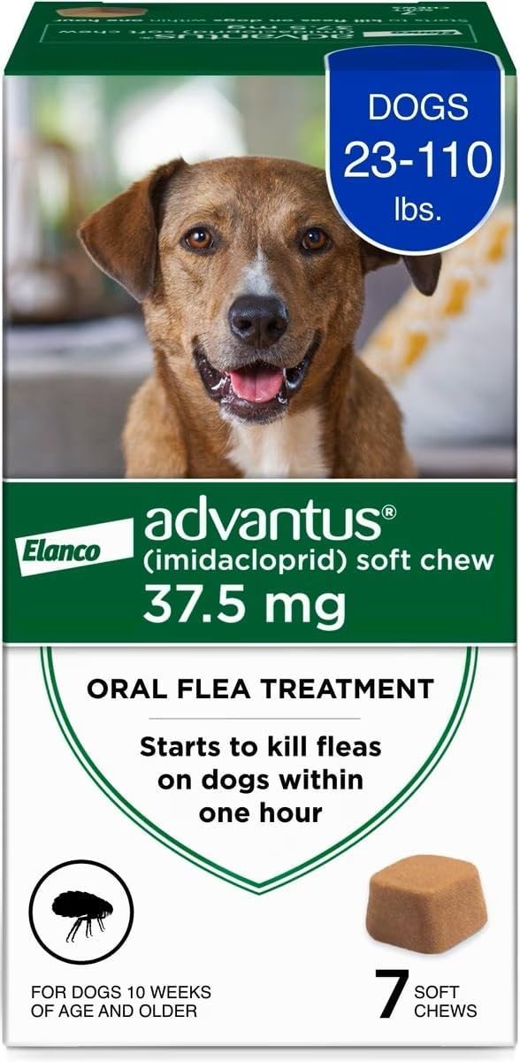 Advantus Dogs Fast Acting Oral Flea Treatment Soft Chewable 23 – 110 lbs. | 7 ct.