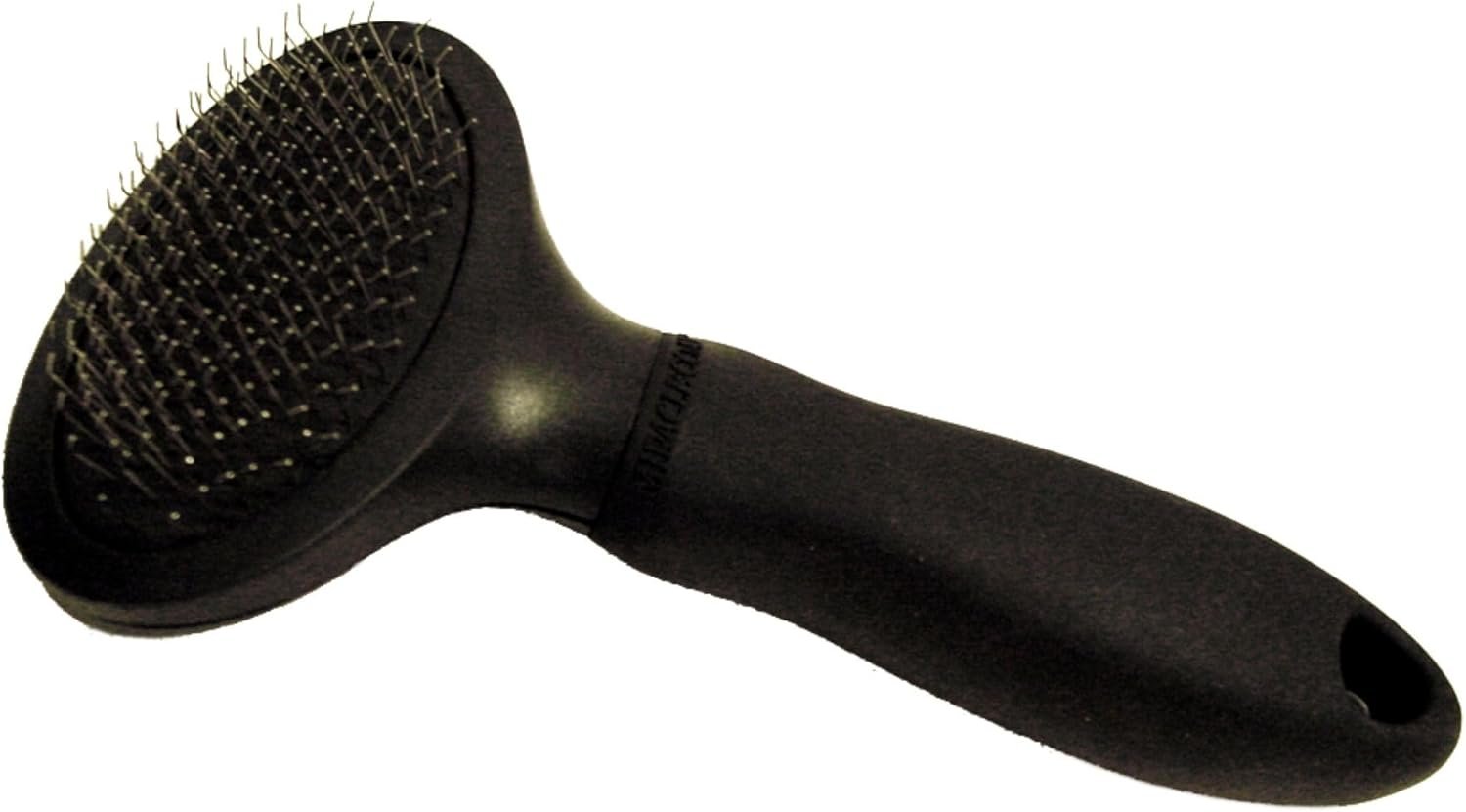 Miracle Care Slicker Brush for Dogs and Cats, Pet Hair Brush for Shedding, Removes Loose Undercoat, Ergonomic Handle, Smaller Head for Small Dogs and Cats