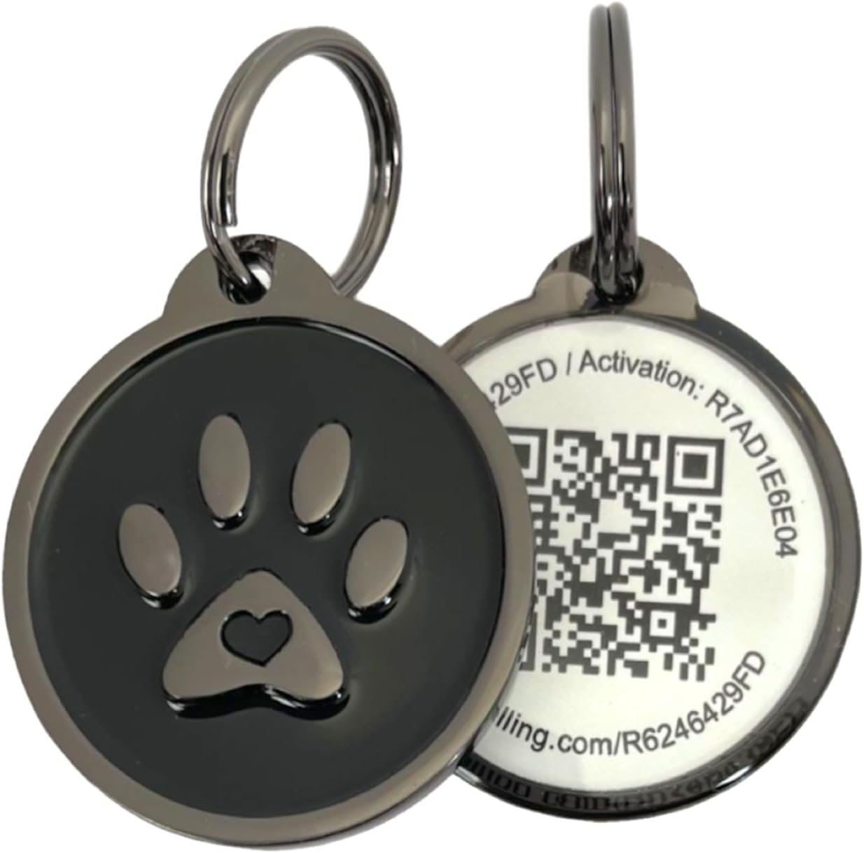 Pet Dwelling QR Code Pet ID Tag – Scan to Contact Owner Instantly, No App Needed, Smart Dog & Cat Tag with Free Personalized Online Pet Profile