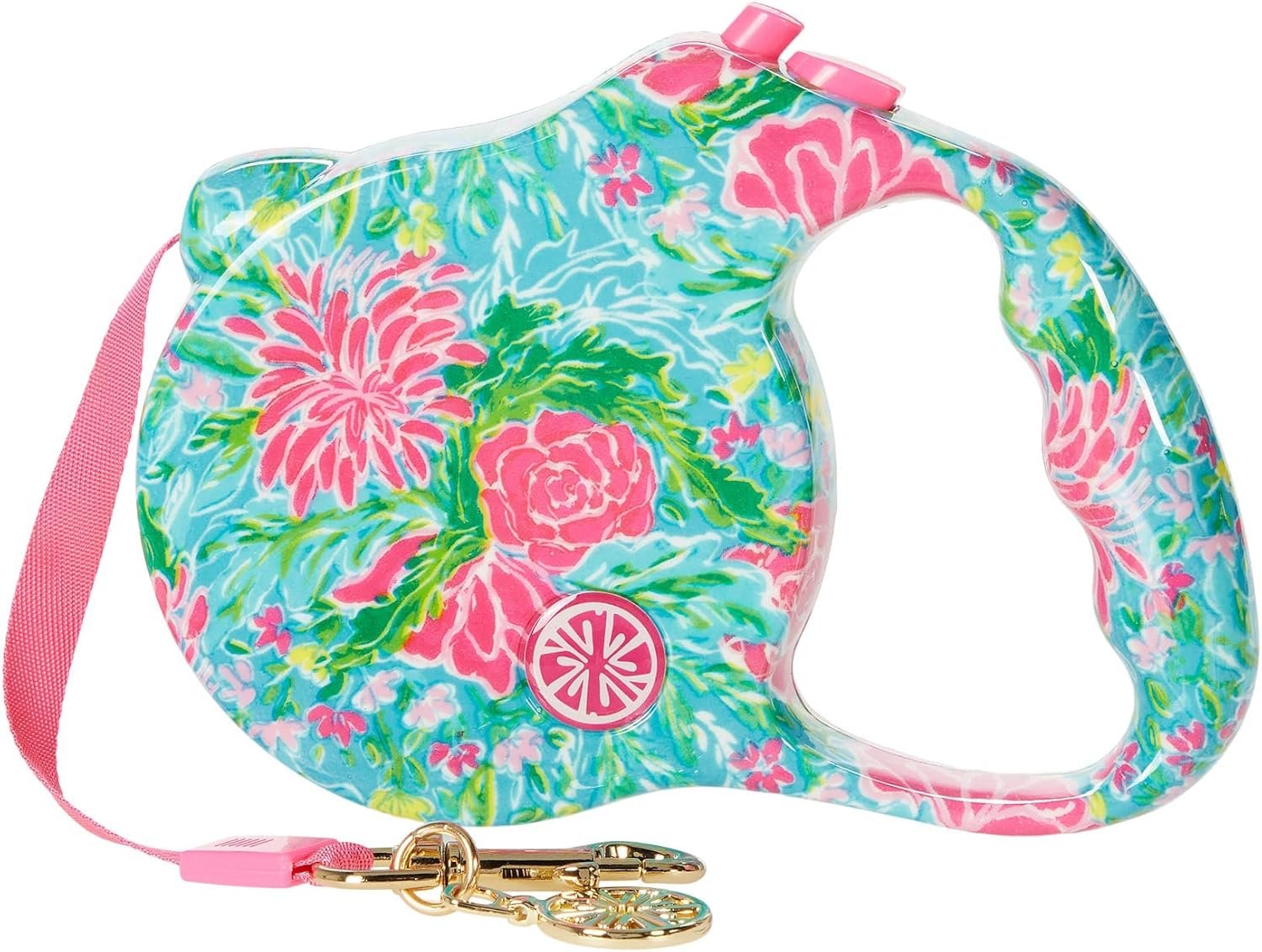 Lilly Pulitzer Dog Lead Bunny Business One Size