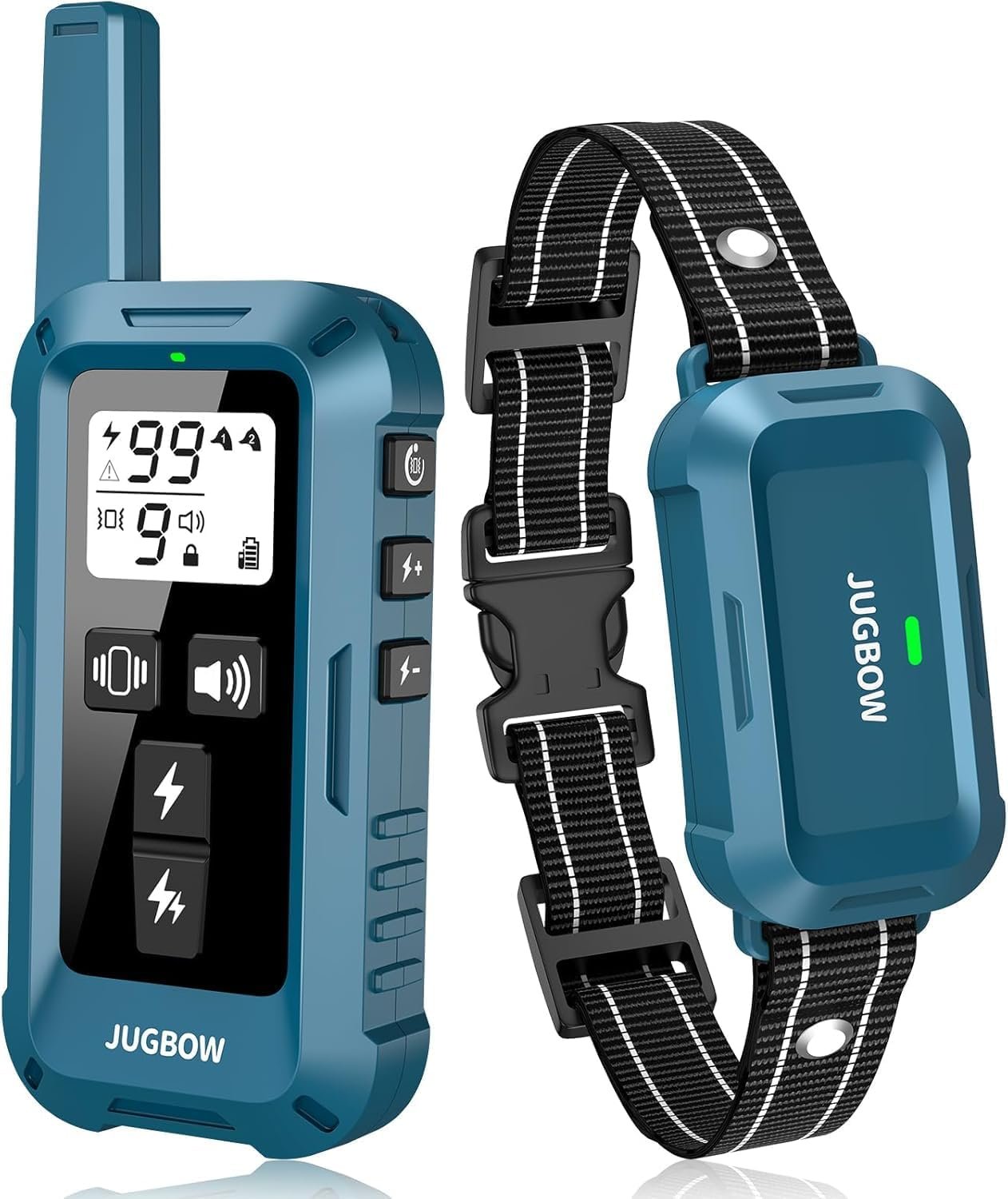 Dog Shock Collar – 4200FT Dog Training Collar with Remote, IPX8 Waterproof Electric Collar with 4 Training Modes, Security Lock, Rechargeable e-Collar for Dogs 10-120lbs