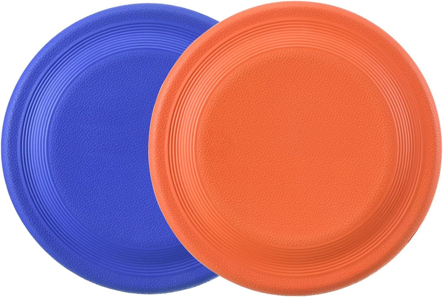 XIGOU Dog Flying Disc (2 Pack) – Durable Rubber Flying Disc Dog Toy – 9.25″ Indestructible Rubber Dog Fetch Toy – Puncture Resistant & Bite Resistant Extremely – for Medium Large Dogs