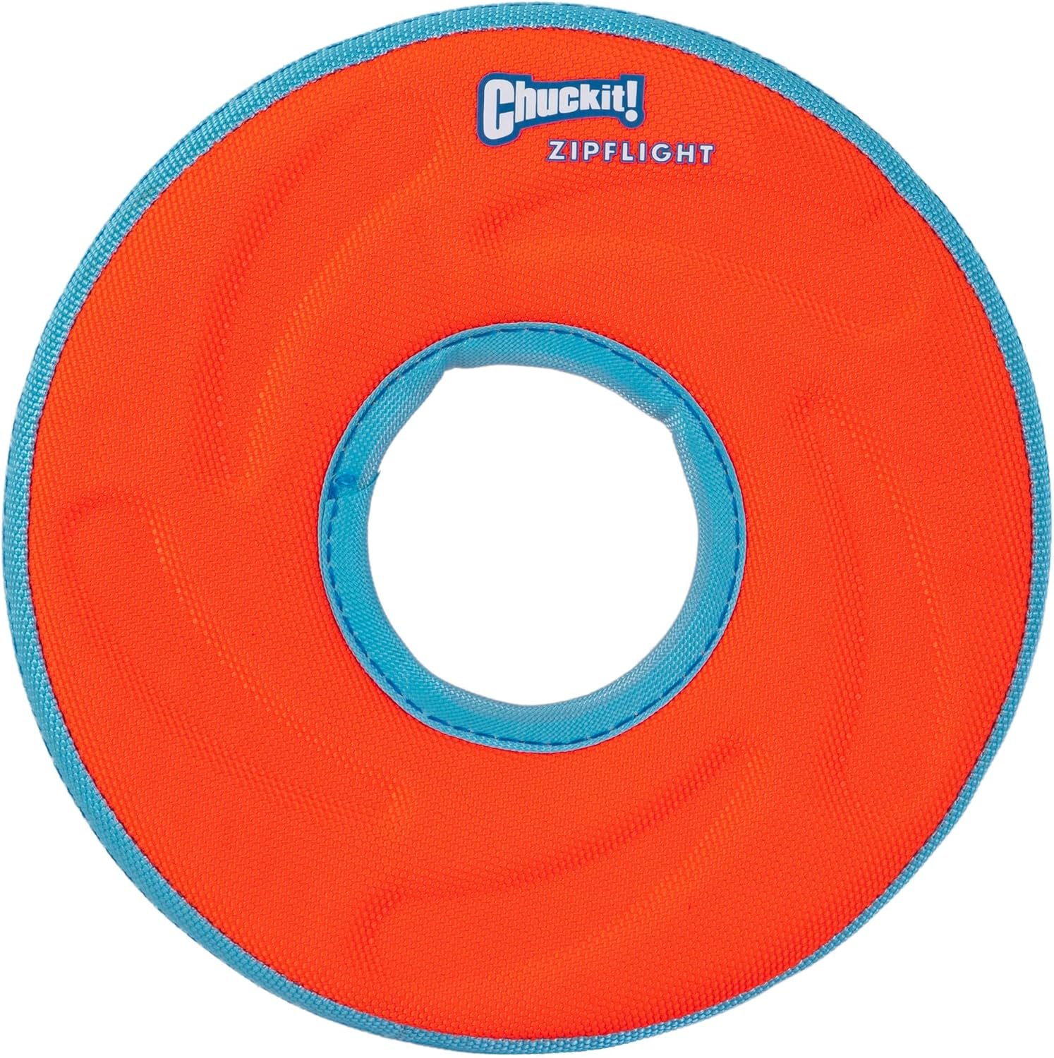 Chuckit! Zipflight Flying Disc Dog Toy, Small (6″), Green and light Blue